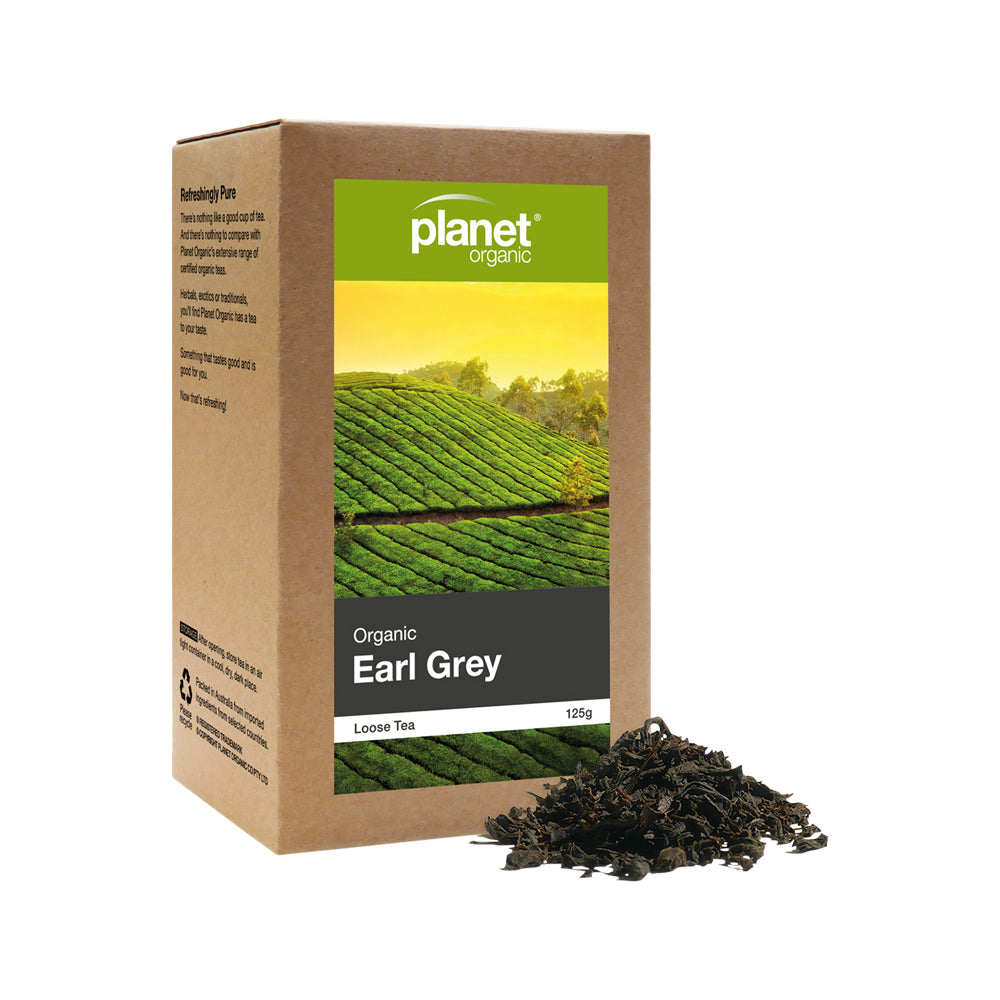 Planet Organic Organic Earl Grey Tea Loose Leaf 125g