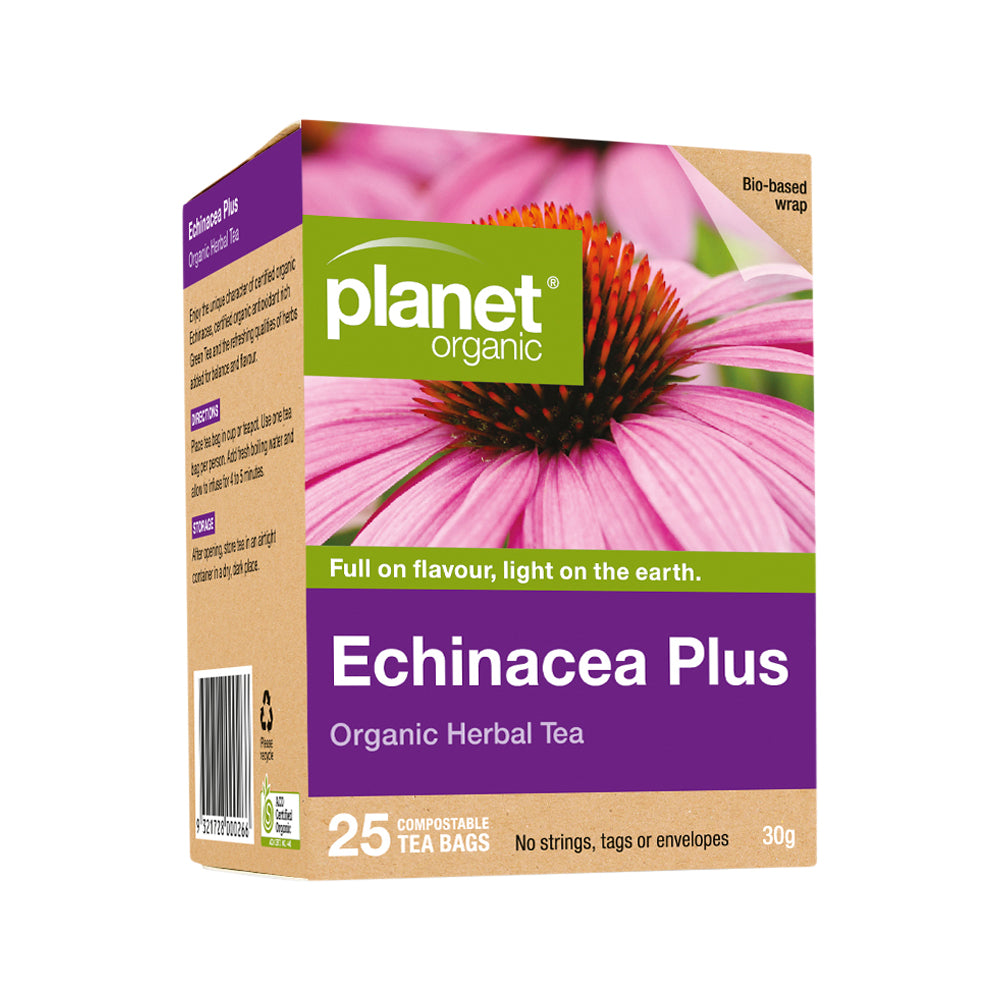 Planet Organic Org Echinacea Herbal Tea X 25 Tea Bags