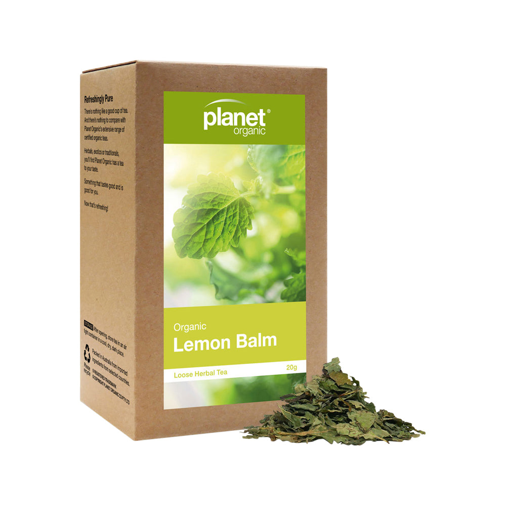 Planet Organic Org Lemon Balm Loose Leaf Tea 20g