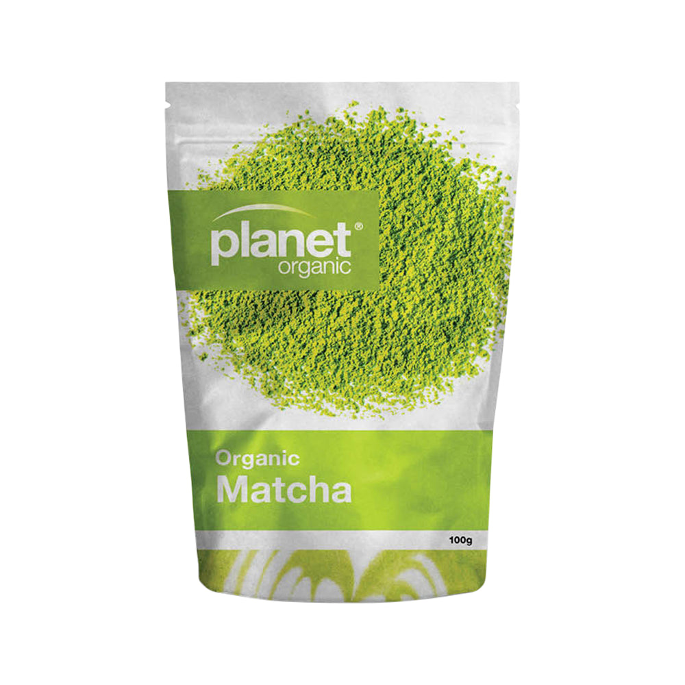 Planet Organic Org Matcha Green Tea Powder 100g