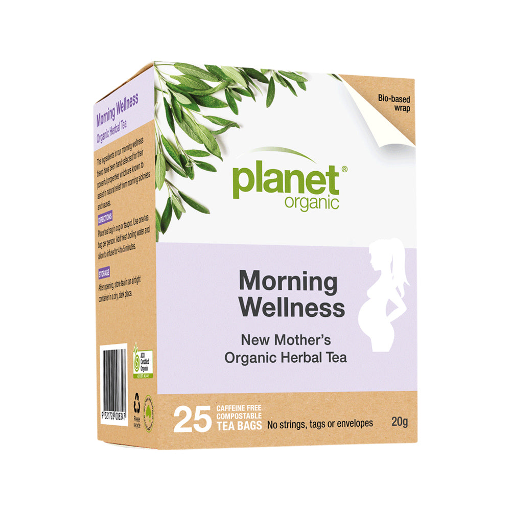 Planet Organic Org Morning Wellness Herbal Tea X 25 Tbags