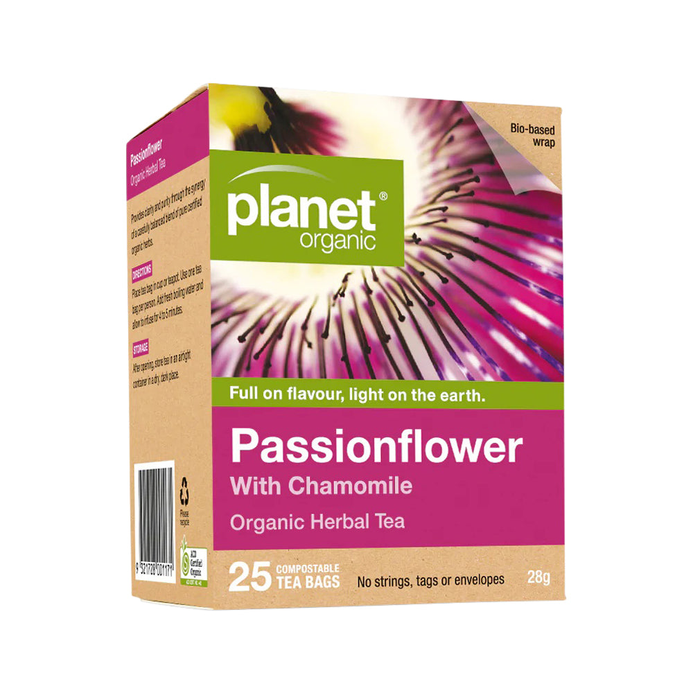Planet Organic Org Passion Flower Herbal Tea X 25 Tbags