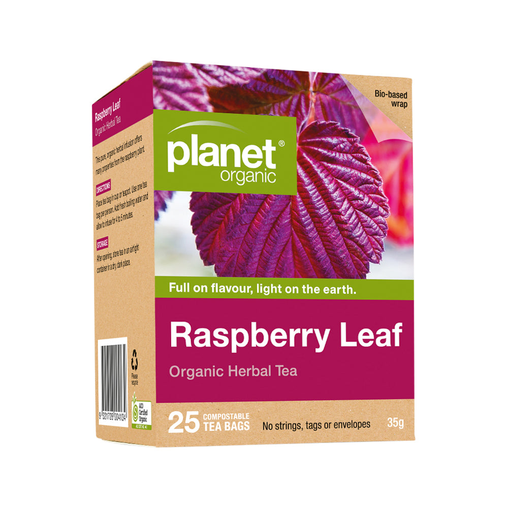 Planet Organic Org Raspberry Leaf Tea X 25 Tea Bags