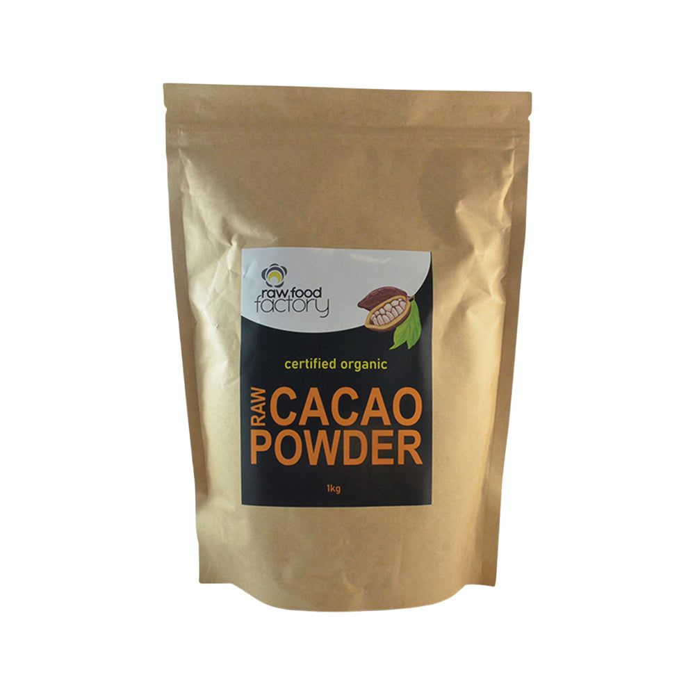 Raw Food Factory Organic Raw Cacao Powder 1kg