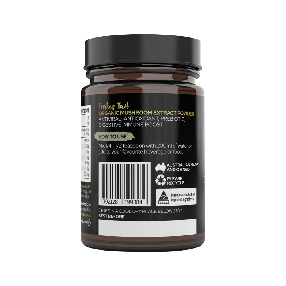 Raw Medicine Org Mushroom Extract Turkey Tail 50g