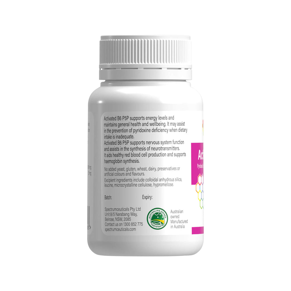 Spectrumceuticals Activated B6 P5p 120vc