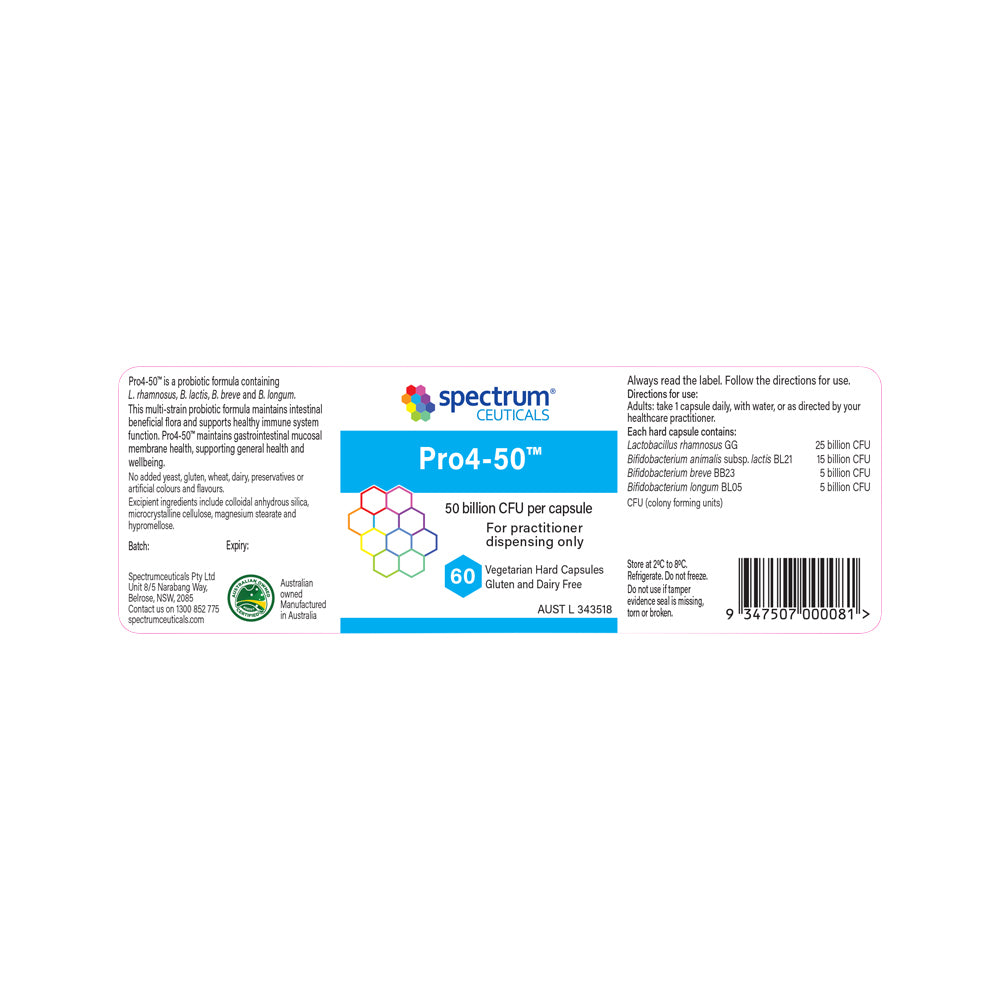 Spectrumceuticals Pro4 50 60c