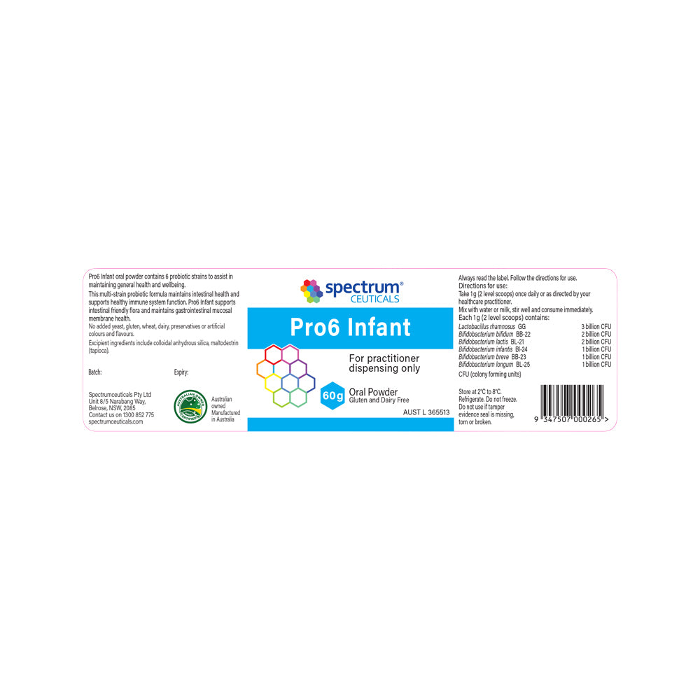 Spectrumceuticals Pro6 Infant