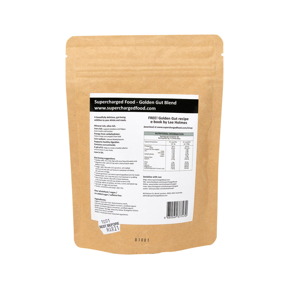 Supercharged Food Love Your Gut Golden Gut 100g
