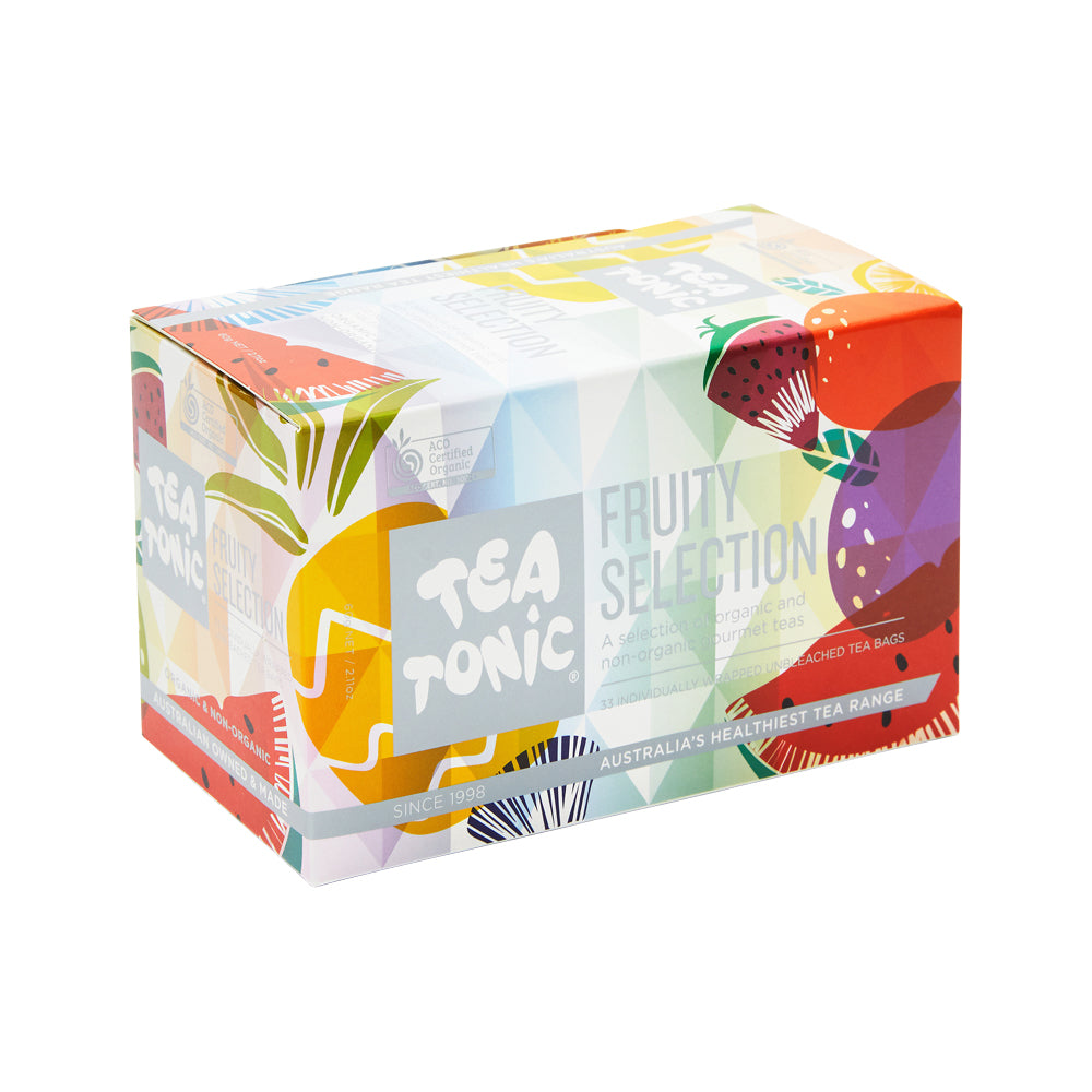 Tea Tonic Org Fruity Selection X 33 Tea Bags