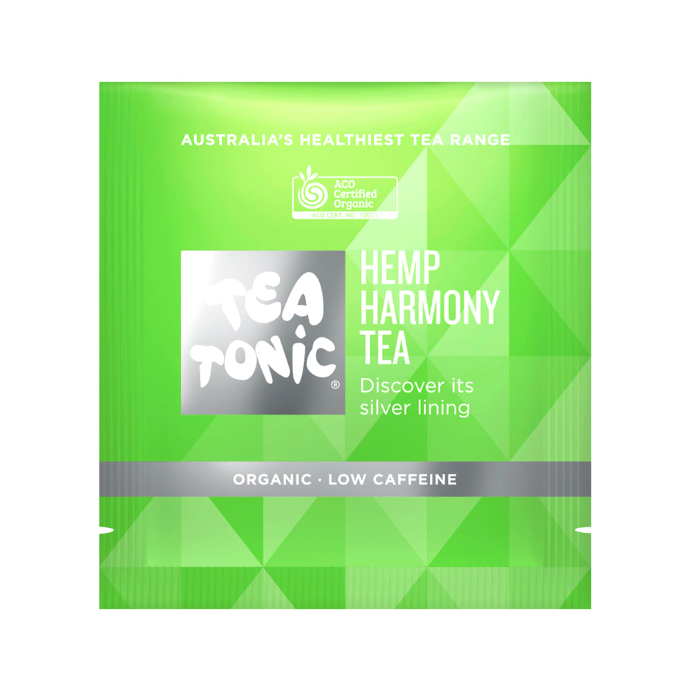 Tea Tonic Org Hemp Harmony X 20 Tea Bags