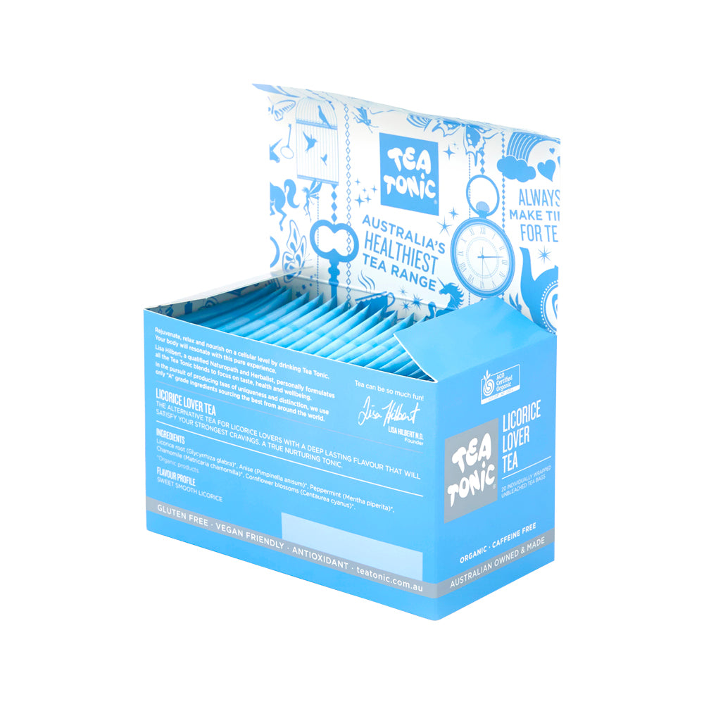 Tea Tonic Org Licorice Lover Tea X 20 Tea Bags