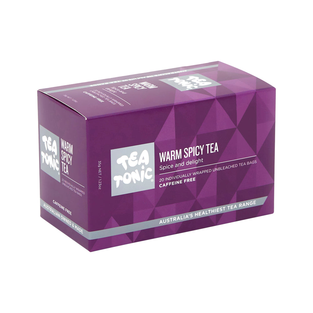 Tea Tonic Org Warm Spicy Tea X 20 Tea Bags