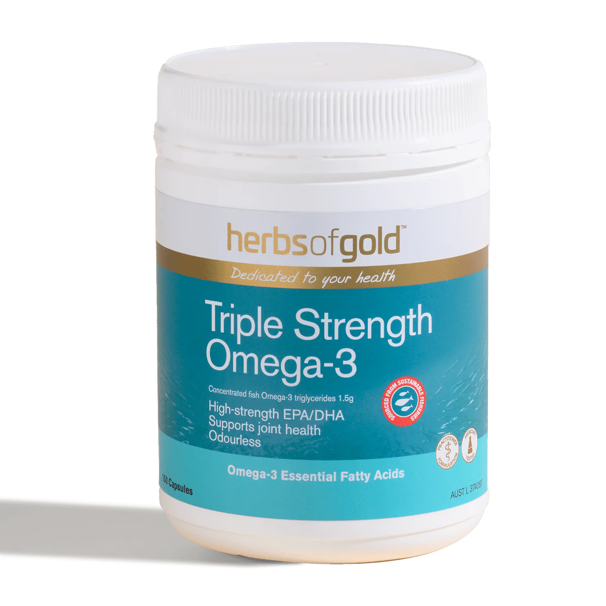 Herbs Of Gold Triple Strength Omega-3 150 capsules
