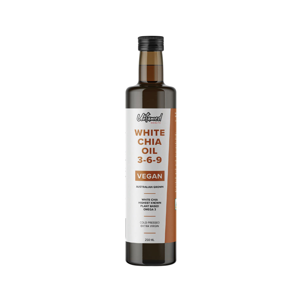 Untamed Health White Chia Seed Oil 3-6-9 250ml