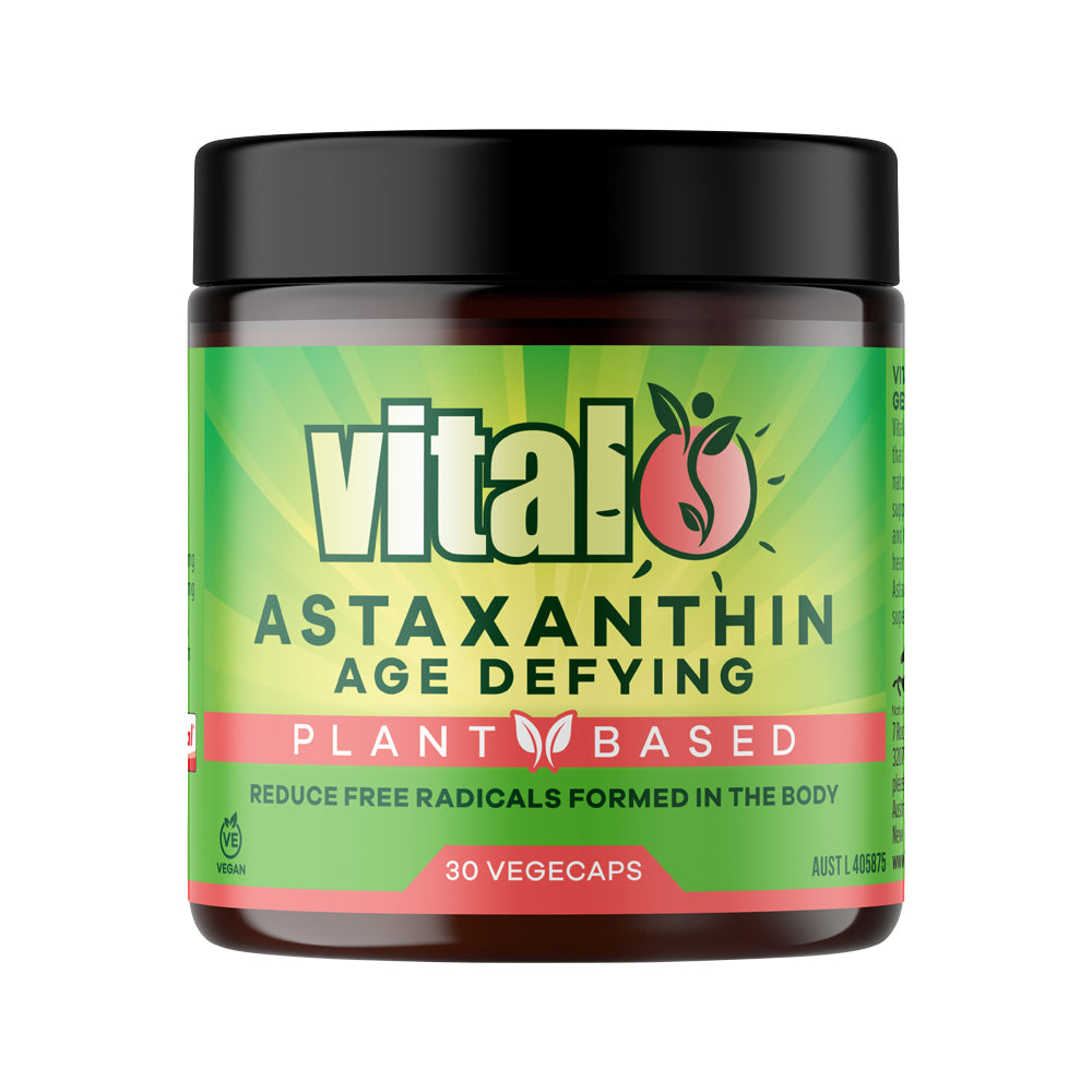 Vital Plant Based Astaxanthin -Age Defying- 30t