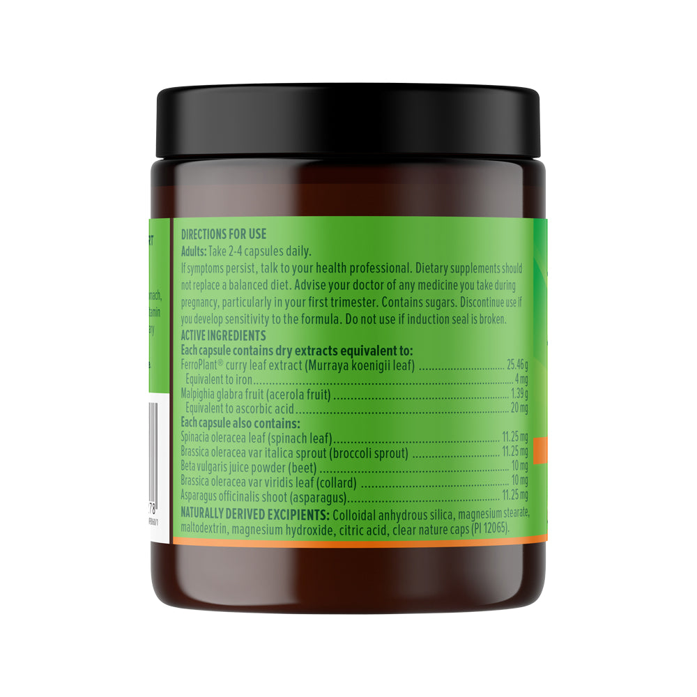 Vital Plant Based Iron 60vc