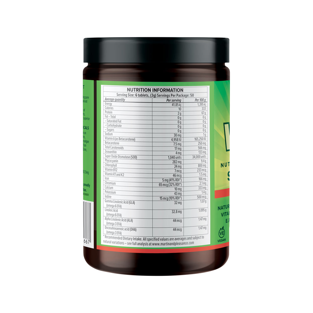 Vital Plant Based Spirulina -Hawaiian Pacifica- 300t