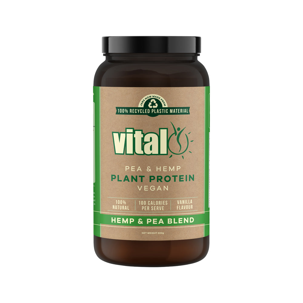 Vital Protein Hemp And Pea Blend Vanilla 500g