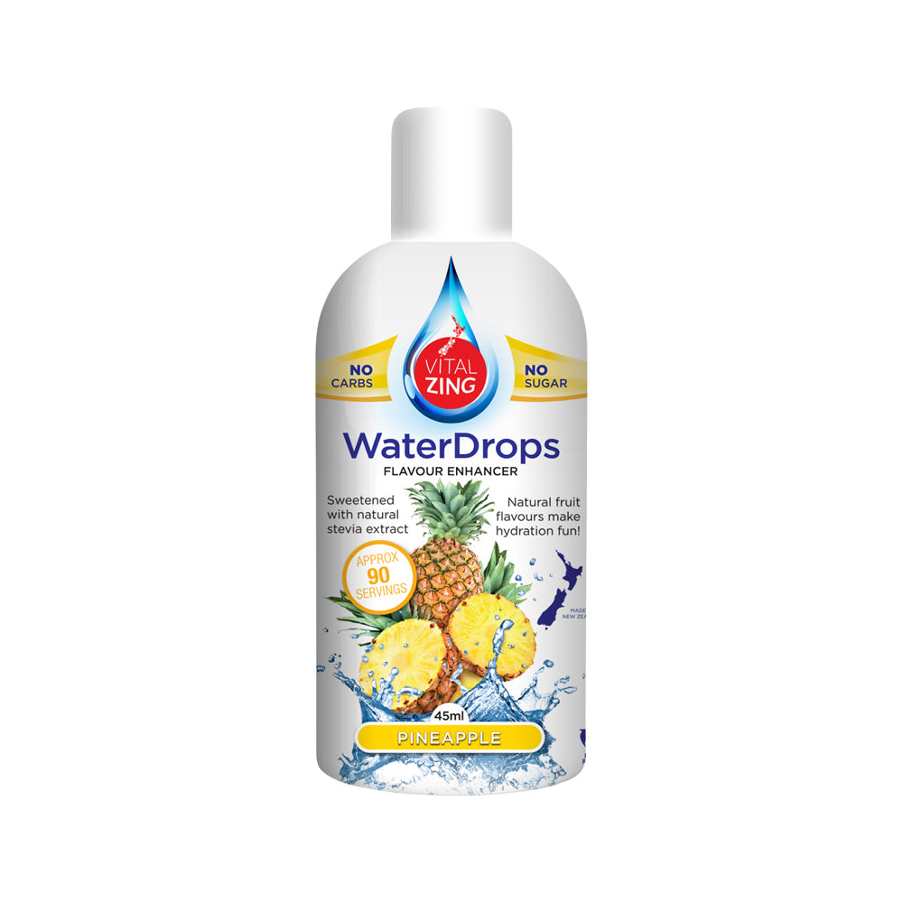 Vital Zing Water Drops (Flavour Enhancer with Stevia) Pineapple 45ml