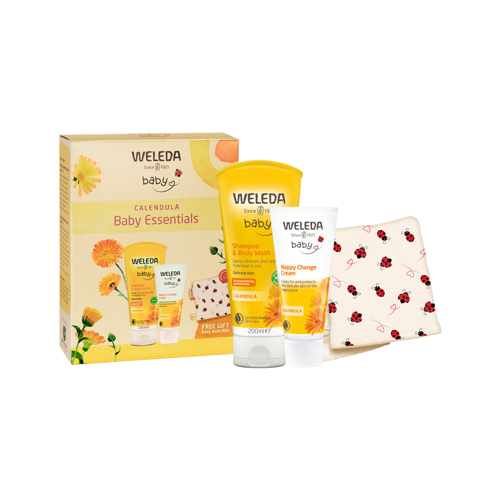 Weleda Baby Calendula Baby Essentials Pack