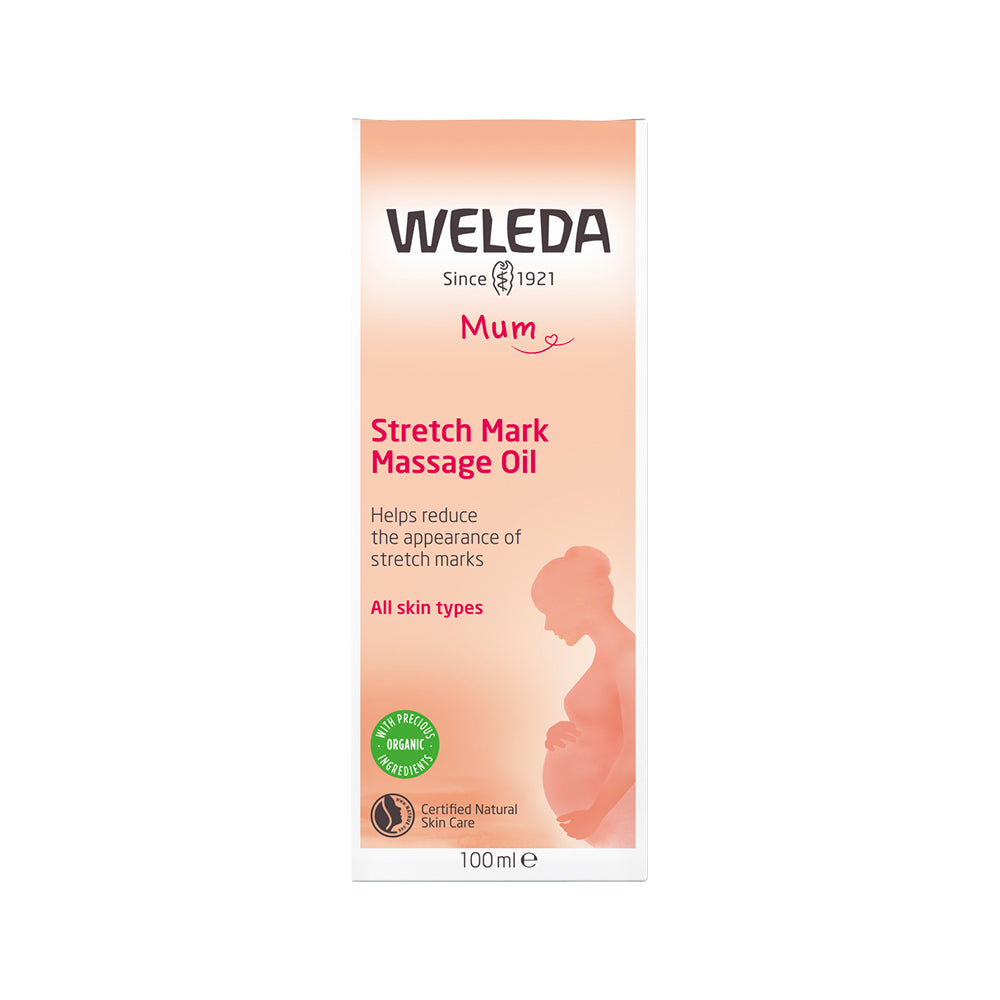 Weleda Mum Stretch Mark Massage Oil 100ml Bottle