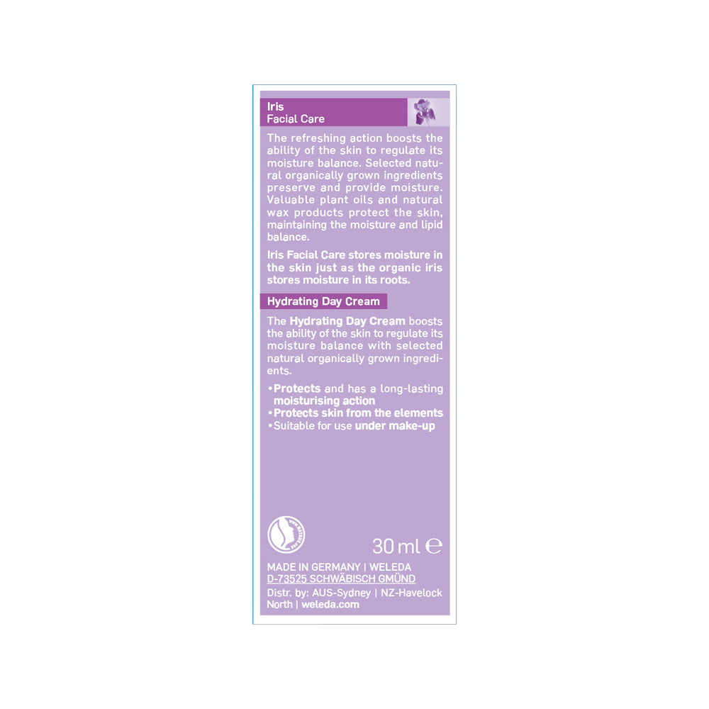 Weleda Day Cream Hydrating -Iris- 30ml