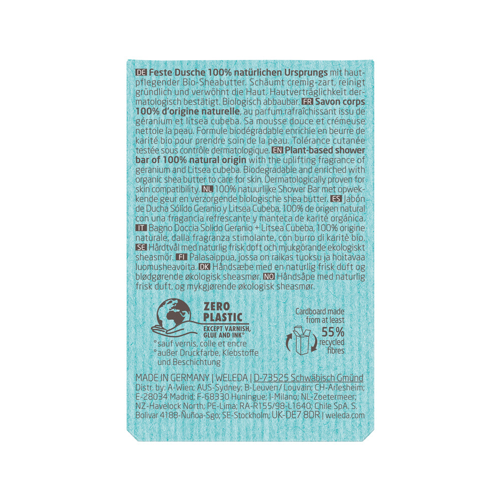 Weleda Shower Bar Geranium And