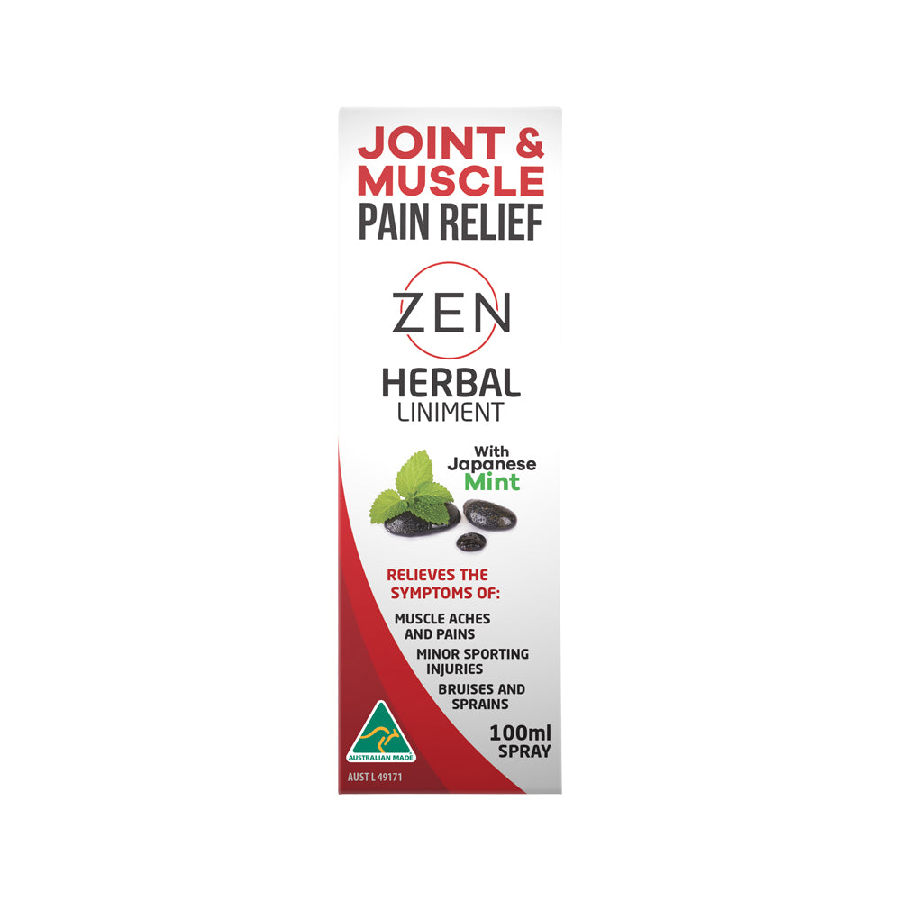 Zen Herbal Liniment -J And M Pain Relief- Spray 100ml